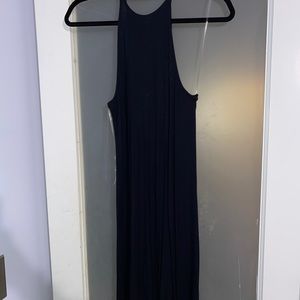 American eagle simple black tank dress, size small